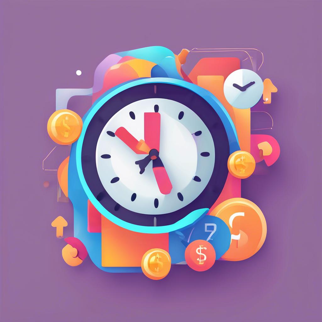 Time savings icon